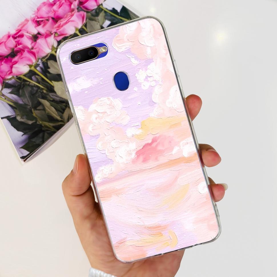 Silikon-Handyhülle für OPPO A5S Hülle AX5s CPH1909 Weiche TPU-Rückseite Für Oppo A7 AX7 CPH1901 CPH1903 Hüllen Capa Coque Fundas