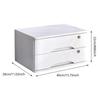 Chic Lockable Wooden Storage Box for Office