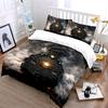 Steam Train with Smoke 4014 Bedding Duvet Cover Set  (1*Duvet Cover 2*Pillowcases, without duvet insert)