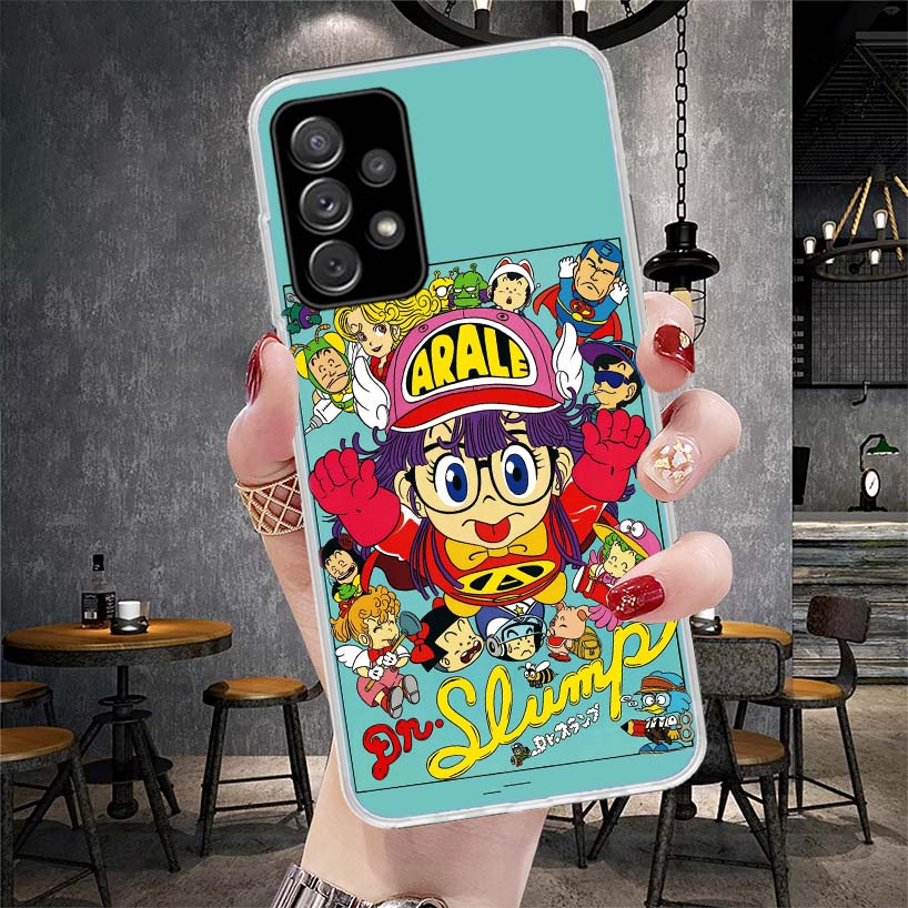 Arale Dr Slump Soft Phone Case For Samsung Galaxy S22 S23 S24 S25 Edge S26 Ultra S20 FE S21 Plus + Fundas Coque Galaxy S20 S21 S