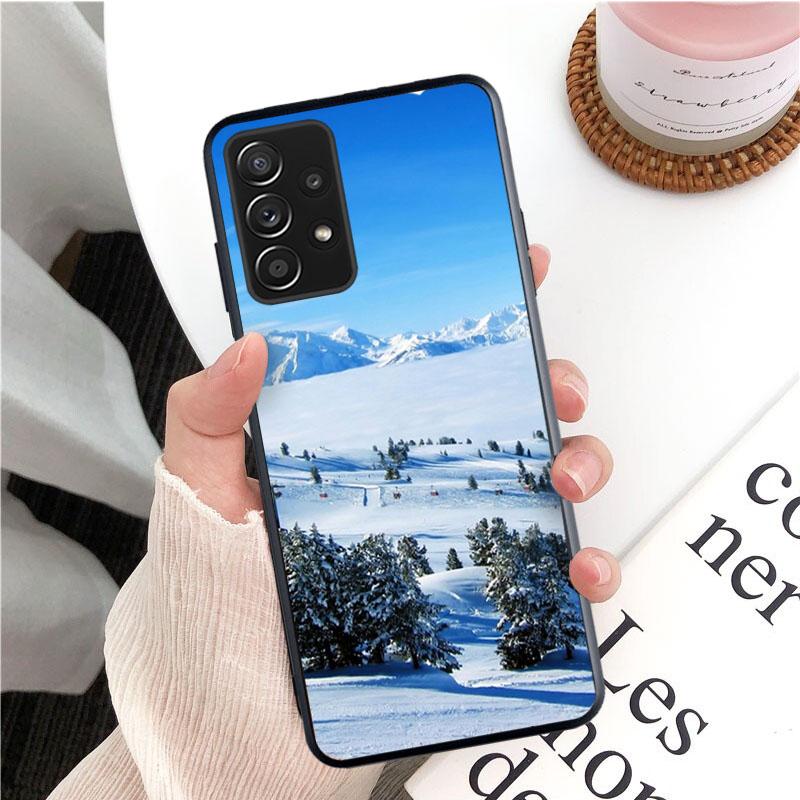

Snow Die Ski Snowboard Sport Phone Case for Samsung Galaxy A13 A22 A12 A32 A71 A11 A21S A33 A52 A72 A51 A50 A70 A31 M31 M31