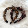 Maillard Color Bow Headband: Chic & Versatile Hair Accessory for Women
