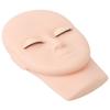 Lash Mannequin Head Reusable Soft Touch Rubber Replaced Eyelids Mannequin Head for Lash Extension