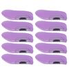 10PCS Neoprene Purple Convenient Universal Visual Golf Putter Cover Iron Club Headcover Accessory