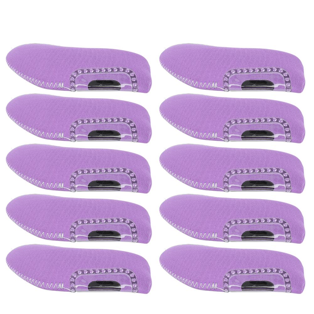 10PCS Neoprene Purple Convenient Universal Visual Golf Putter Cover Iron Club Headcover Accessory
