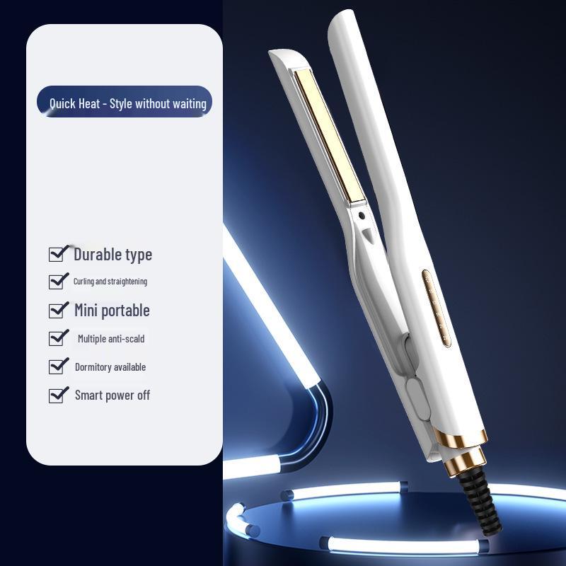 Men s Dual-Use Curling & Straightening Iron - No Damage, Fast Heating Hair Tool