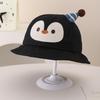 Korean Spring Penguin Bucket Hat - Cute, Adorable, Versatile Sun Protection for Boys and Girls