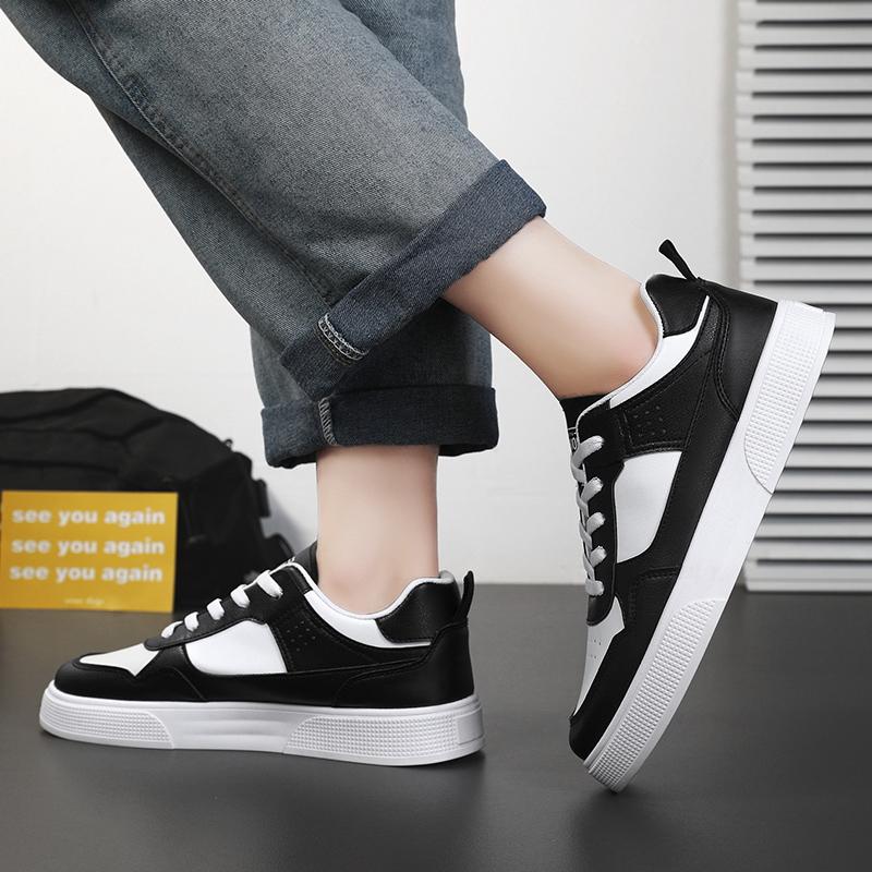 Pantofi casual pentru bărbați cu fund plat, tălpi moi, respirabile, patru sezoane, pantofi confortabili de mers în aer liber, pantofi pentru tineret de modă