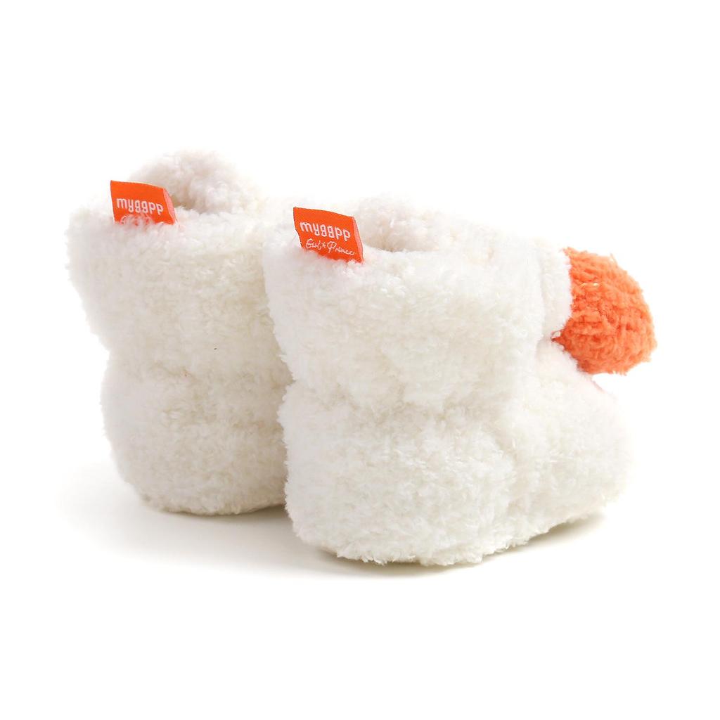 New Autumn/Winter Pumpkin Baby Toddler Shoes - Soft, Warm Cotton with Soft Sole (Model M2043) - Perfect for Halloween!