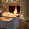 Contemporary Felt Wood Storage Bag Large Capacity Firewood Carriers Essential for Warm Fireplaces and Outdoor Activities