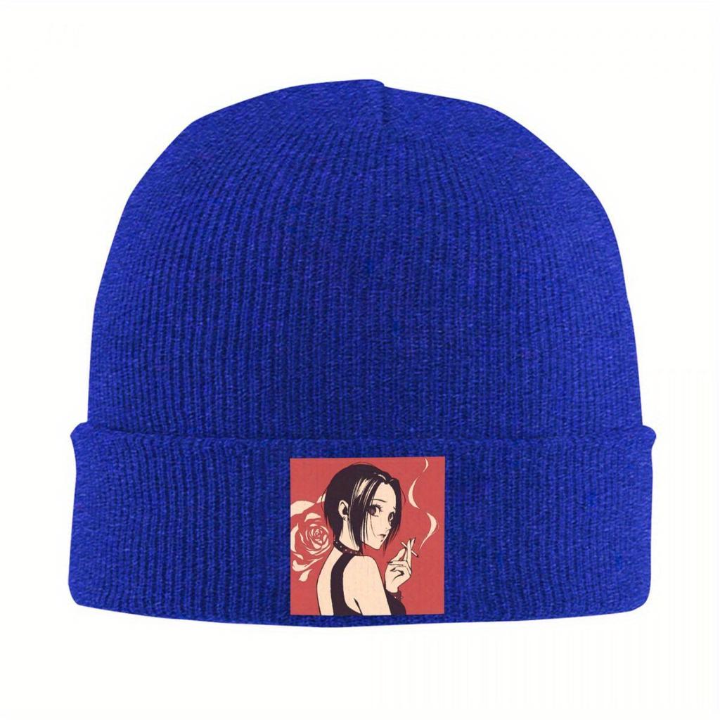 Nana Osaki Anime Knitted Hat Beanie Autumn Winter Hat Warm Street Ai Yazawa Cap for Men Women