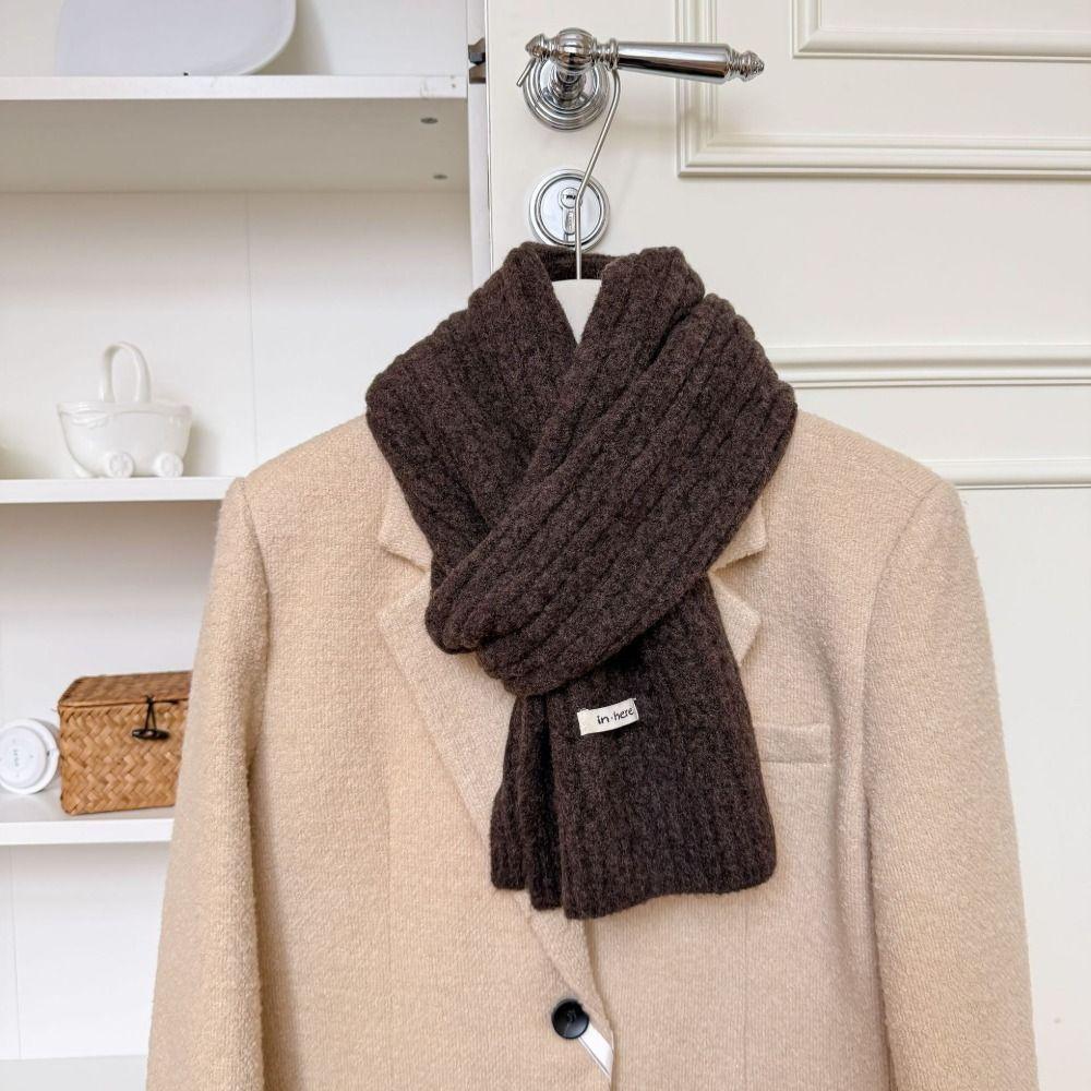 165x23CM Thick Wool Blend Scarf Long Length Fall Winter Scarf Winter Season