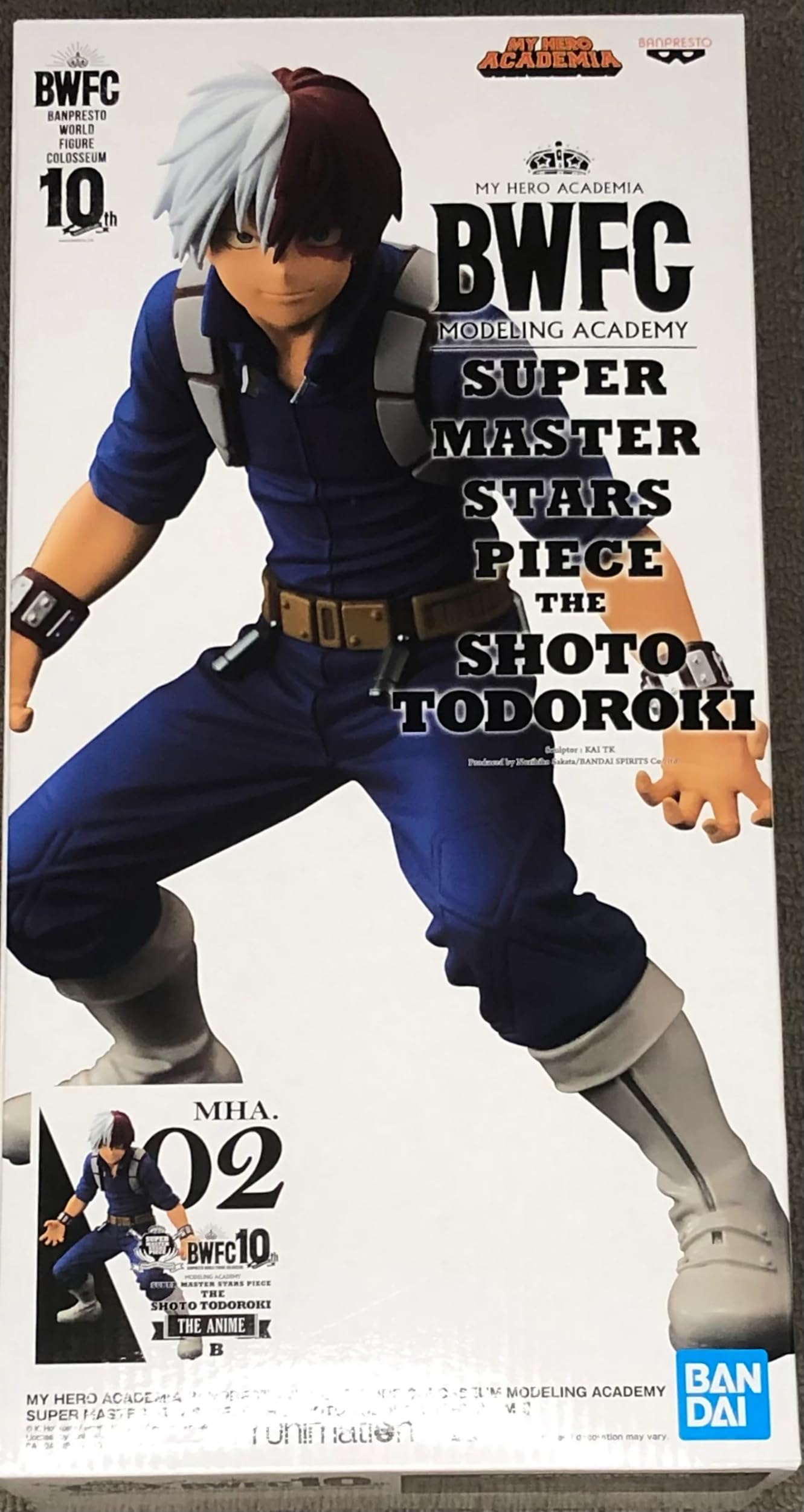 Banpresto MY HERO ACADEMIA - Shoto Todoroki (Anime) - Figure S.M.S.P. 21cm