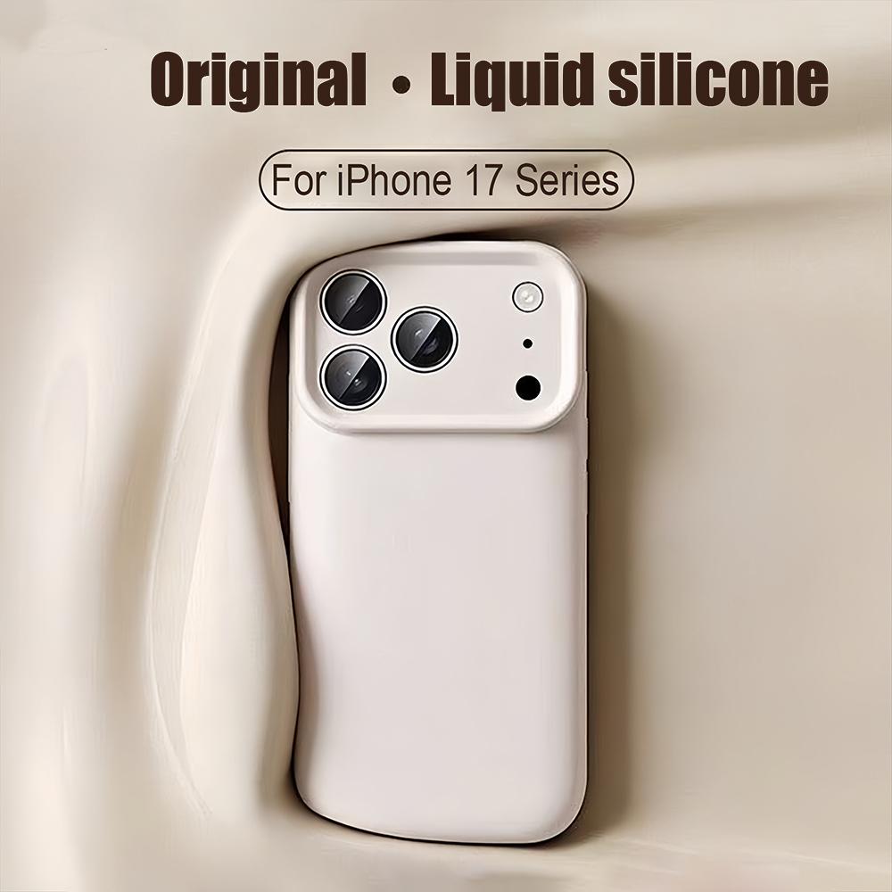 Liquid Silicone Protective Case For For Iphone 17 Air 16 Pro Max Plus 17Pro 17ProMax Camera Protection Matte Soft Cover