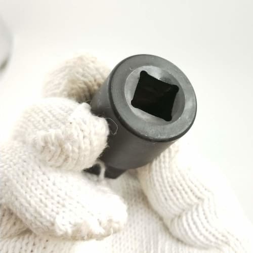 KIMLONTON Set of 4 Socket Adapters, Drive Conversion Sockets for 6.35mm (1/4"), 9.5mm (3/8"), and 12.7mm (1/2") Power Drills