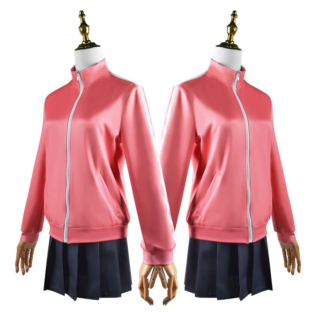 Bocchi the Rock Goto Hitori Cosplay Anime Cable Tie Uniform [Milky Time] Bocchi-chan (M)