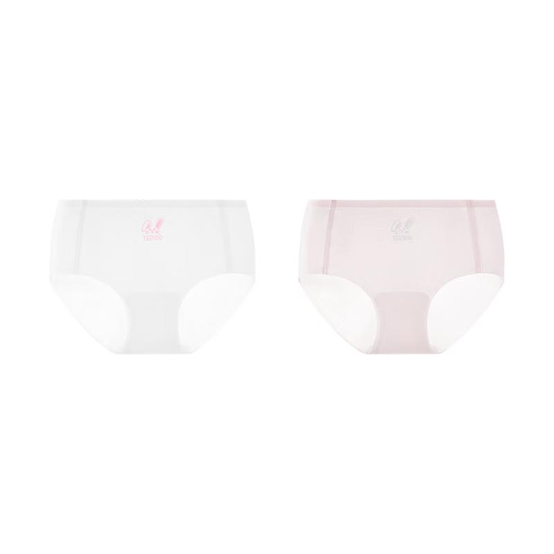 YEEHOO Girls  Ice Silk Mesh Seamless Briefs 2-Pack 150