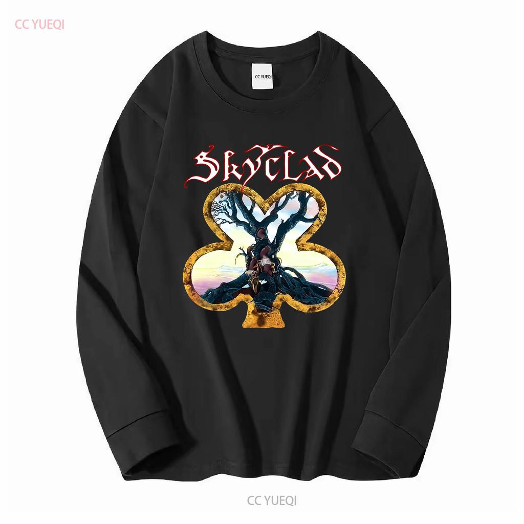 Vintage 1992 Skyclad Tour of the Wilderness Folk Metal Band Black T Shirt Long or Short Sleeves Vintage Washed Unisex