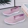 Cloth shoes summer flat shoes casual breathable soft sole comfortable walking shoes