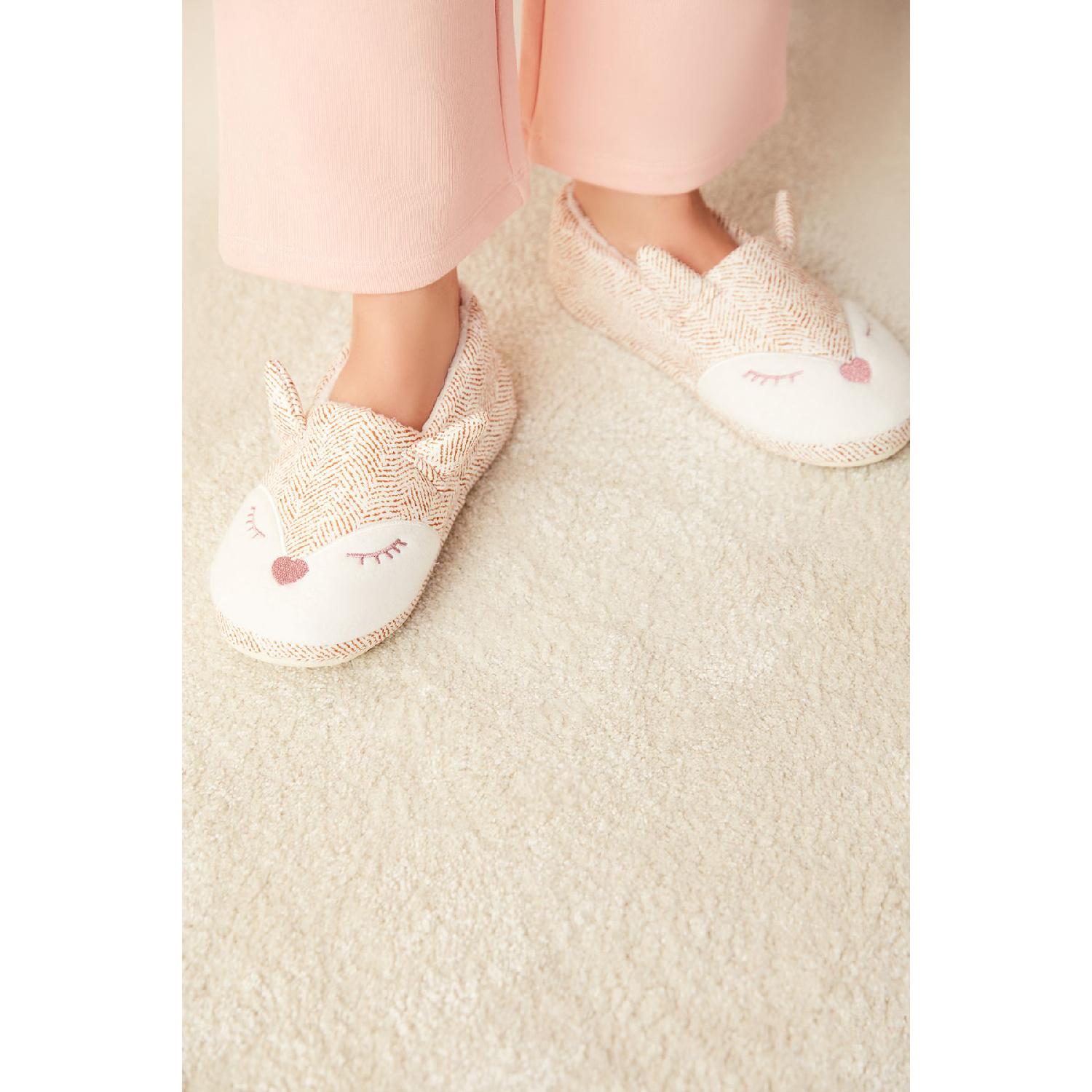 

Розовые домашние пинетки Sleepy Fox 37-38 розовый