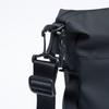BEAMS DESIGN ELASTIC MESH Boston Large Slightly Black Bag, Lightweight, Capacity, 2-Way Design, Water-Repellent,