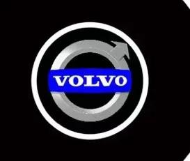 2Pcs lamp Volvo V40V60V90XC40XC60XC90S90 projector Logo car LED welcome lamp ghost projection lamp car supplies.