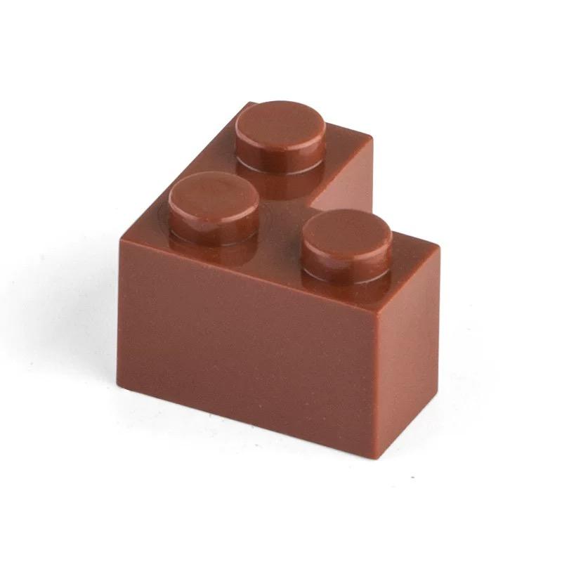 80PCS BRICK CORNER 1x2x2 Compatible 2357 Self-Locking Bricks Building Blocks Toys Accessories
