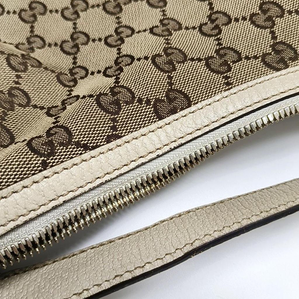 [Pre-Owned] Brown Canvas Tote Bag - Good #S953L6