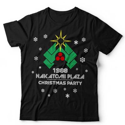 1988 Die Hard T-Shirt Unisex Nakatomi Plaza Festa di Natale Divertente Festivo Film