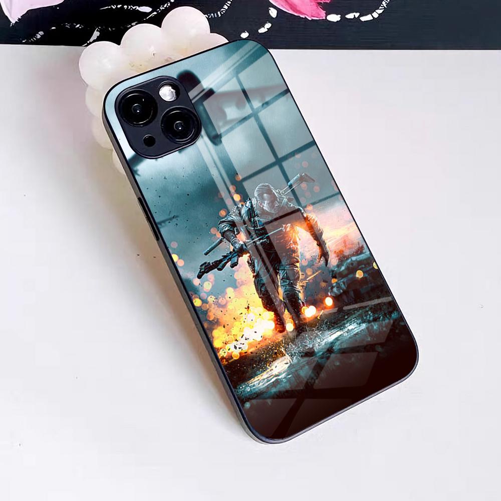 Game Battlefield 6 Phone Case For IPhone 17 Pro Max 16 15 14 Pro Max 13 11 X Xs Xr 8 7Plus Glass Cover