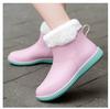 2024 New Thick Bottom Adult Women Rain Boots Outer Wear Water Shoe Waterproof Rain Rubber Shoes Galoshes Female Rainboot Female