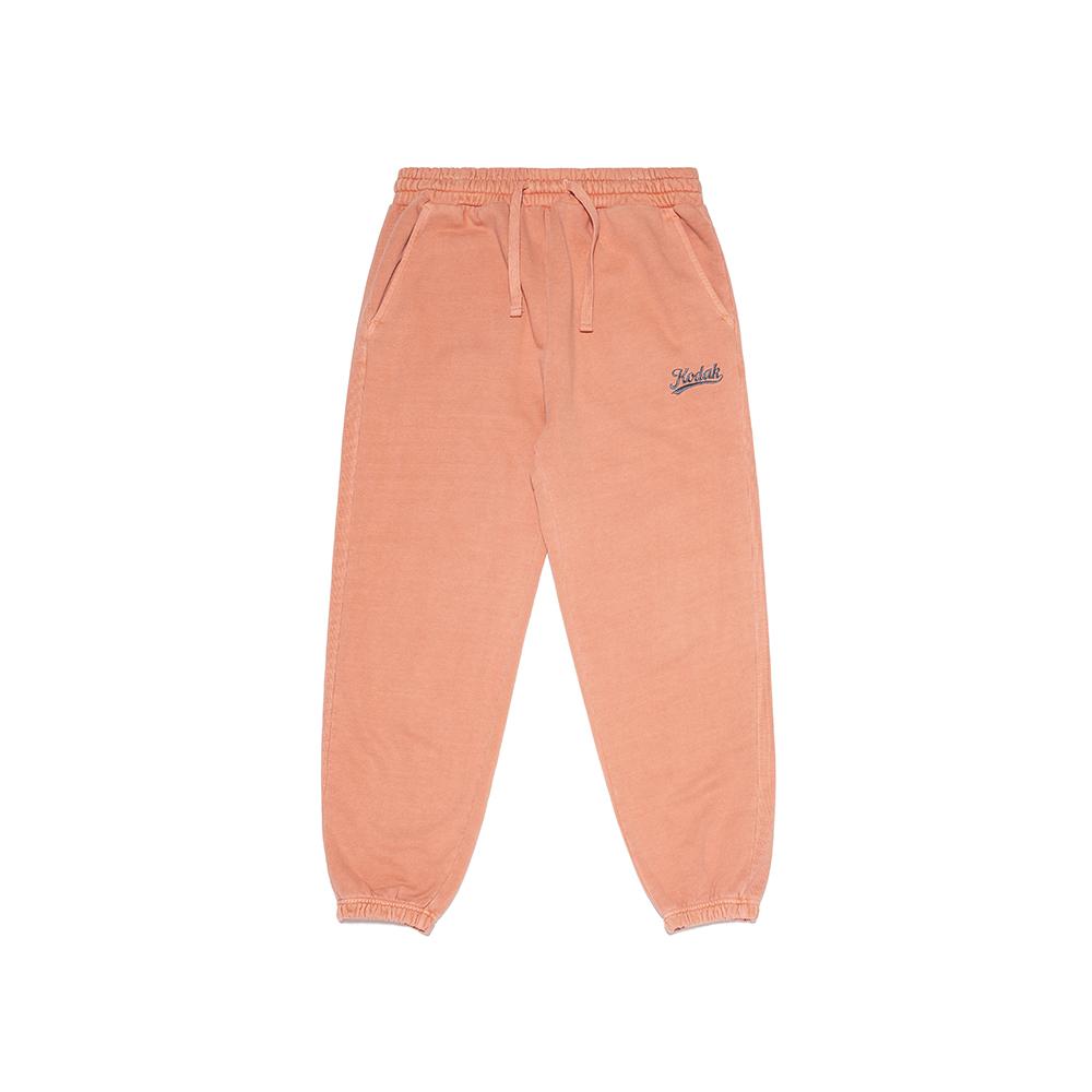 KODAK Essentials Pigment-Dyed Small Logo Jogger Pants Red