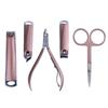 Fashion Manicure Pedicure Set With Case Nails Clipper Kit Stainless Steel Travel Home Nail Care Tools 11pcs