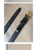 Korean Style Retro Women's Leather Belt with FF Buckle