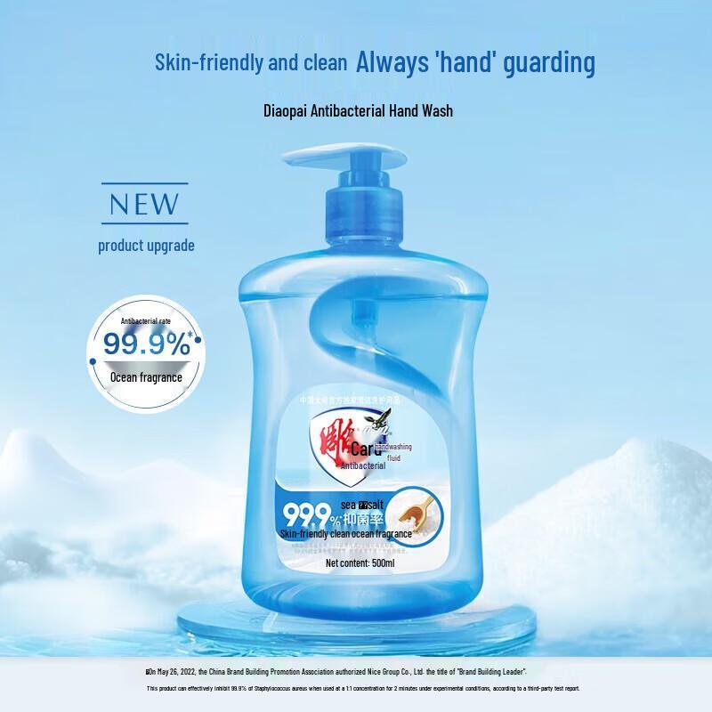 

Diaopai Sea Salt Hand Soap 500ml (2-Pack)