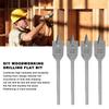 4pcs High Carbon Steel Spade Drill Bit Set Cutting Thorn Wood Drill Bit Set  Drilling