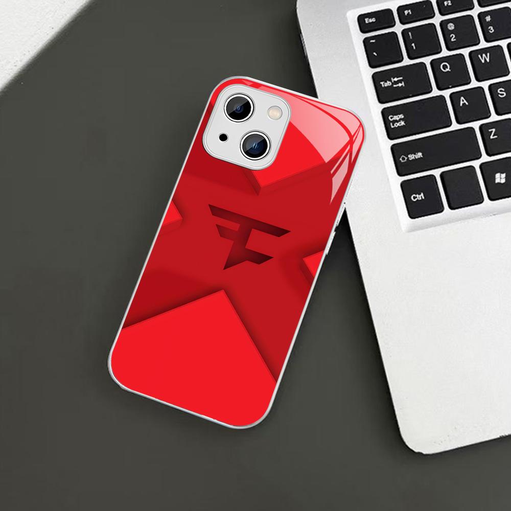 F-Fa-Ze C-Clan Logo Phone Case For iPhone 14 13 12 Mini 11 Pro XS Max X XR 14 Plus Tempered Glass Cover