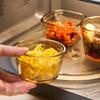 Compact High Borosilicate Glass Container with Internal Vacuum Seal, Perfect for Seasonings, Pickles, Rice, and Microwave Use