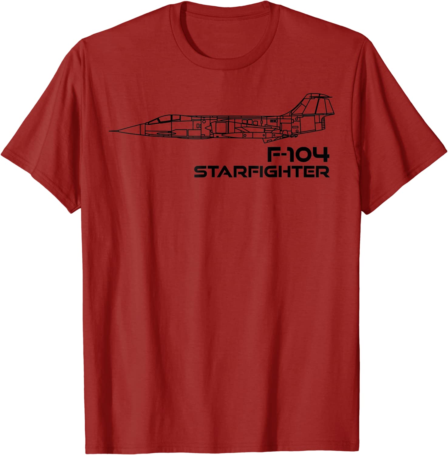 

F104 Starfighter Jet Plane Men TShirt Short Sleeve Casual 100 Cotton ONeck Summer Harajuku Shirt S