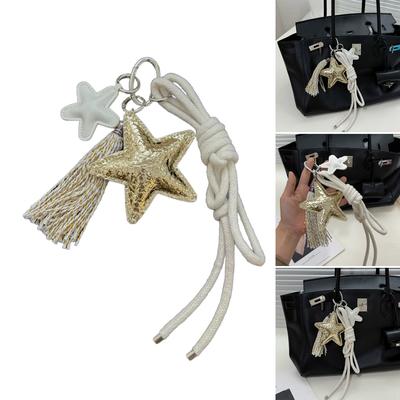 Herz Perlen Geflochtenes Seil Schlüsselanhänger Taschenanhänger Charme Mode Taschenzubehör für Handtasche Rucksack Geldbörse Dekorationen
