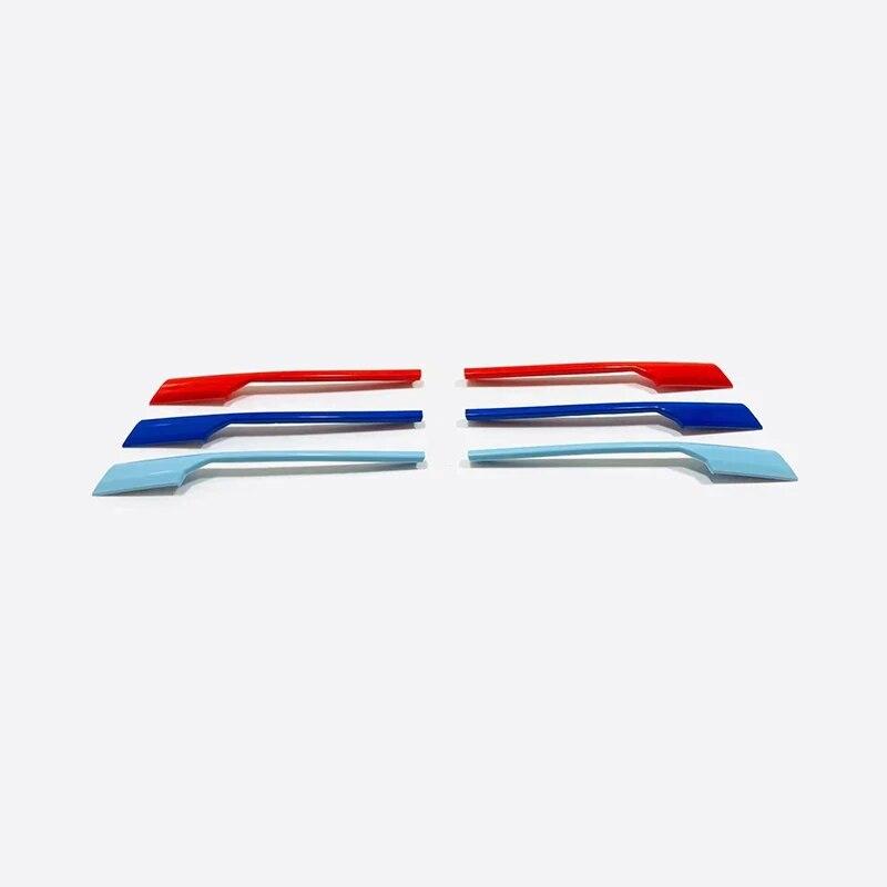 For Toyota Corolla Sedan    ABS Car Front Head Grille Fence Decoration strip Cover Trim Car styling Accessories