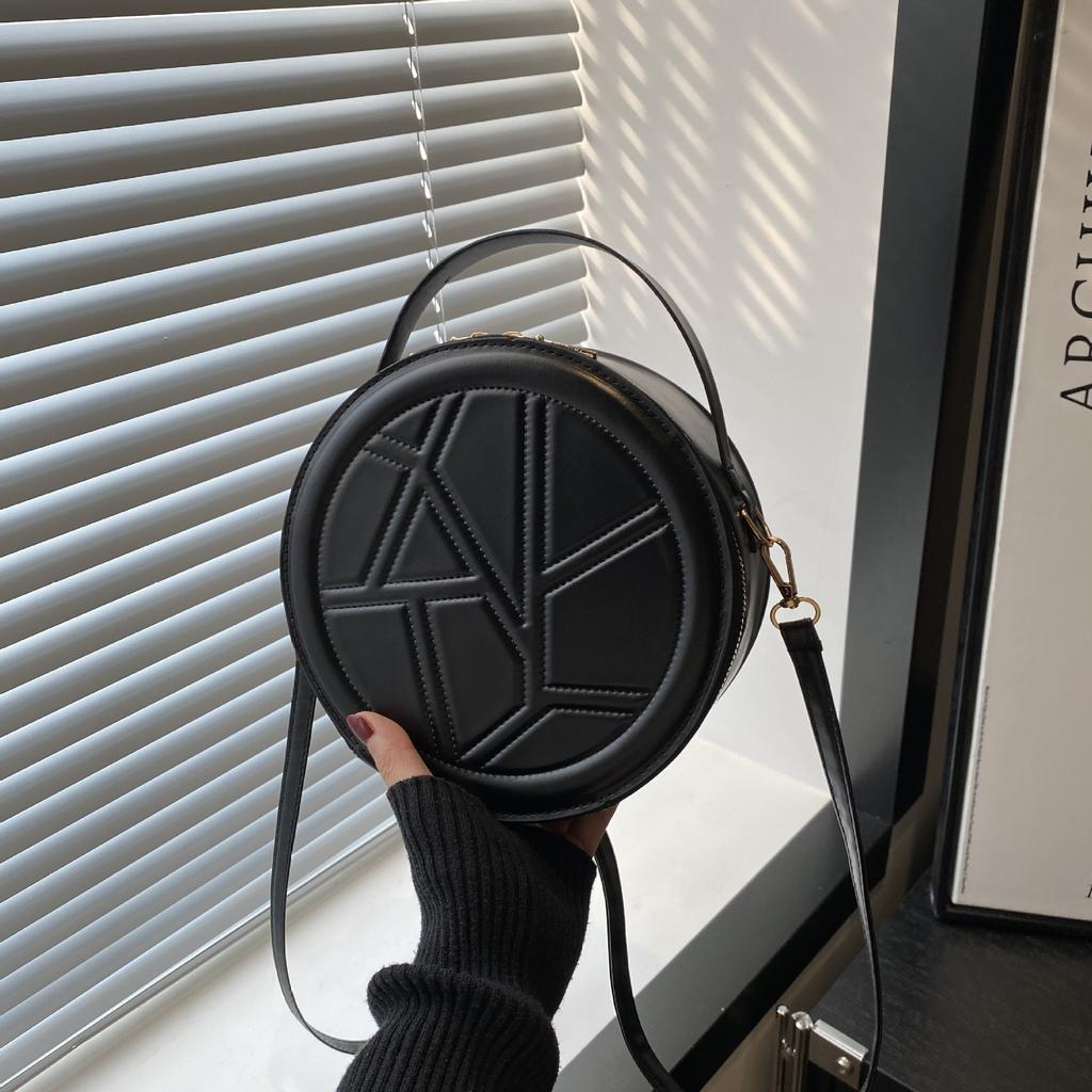 Spring and Summer New High-value Fresh and Sweet Chain Messenger Bag Fashionable Versatile Hand Bag Small Round Bag Foreign Shoulder Bag