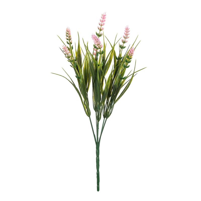 

Artificial Lavender Plastic Flowers Christmas Wedding Rose Arch Vase For Home Accessories Decor Floral Arrangement Fake Plants розовый