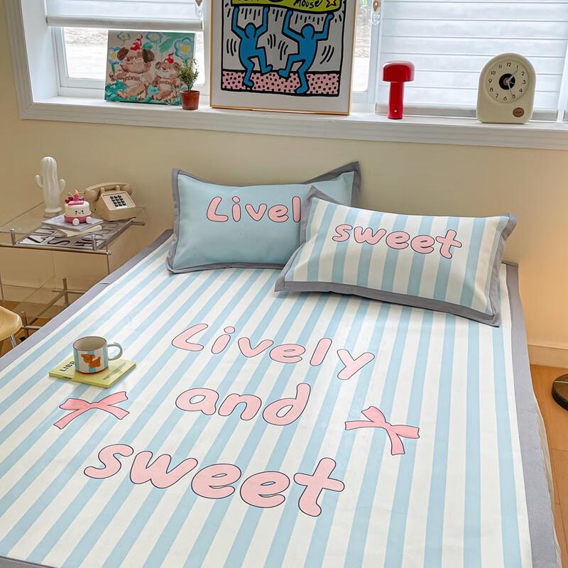 Yuanzu Peninsula Story Cartoon Ice Silk Cooling Mat 3-Piece Set