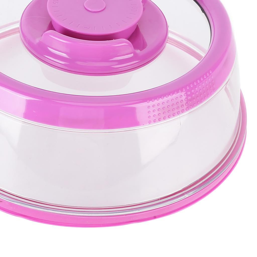 Vacuum Food    Cov  with FreshnessKeeping Film Food    Lid for Home Kitchen(Black )
