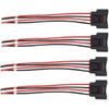 Pack of 4 Ignition Coil Female Connector Plug Harness Pigtail for HS250h Vibe