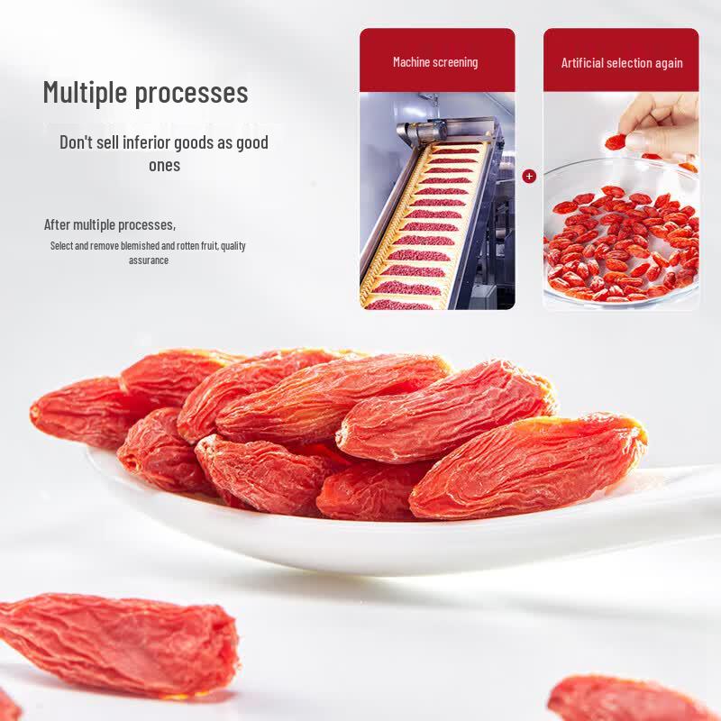 NINGANPU Sulfur-Free Premium First Harvest Ningxia Goji Berries