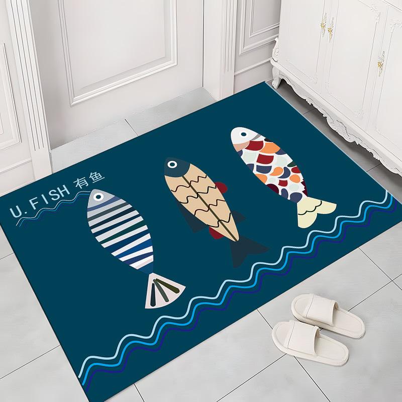 Bathroom Floor Mat Bathroom Door Mat Bedroom Kitchen Door Mat Entrance Floor Mat