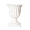 2pcs Wedding Pedestal Style Plastic Containers Flowerpot Roman Flower Vase  Flower Arrangement