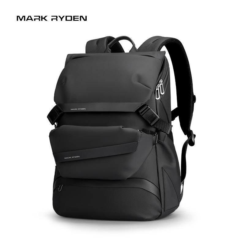 MARK RYDEN Men's Business Travel Backpack with Detachable Letter Bag, Large 15.6'' Laptop Capacity